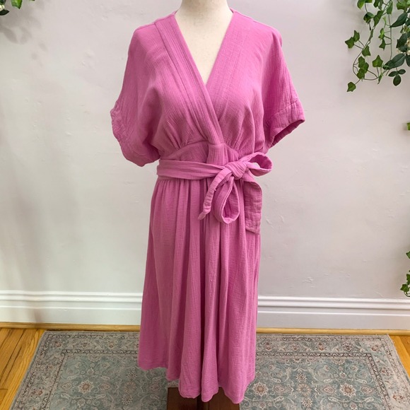 Hatch Maternity Pink Carolina Dress Size 4 - Picture 4 of 11